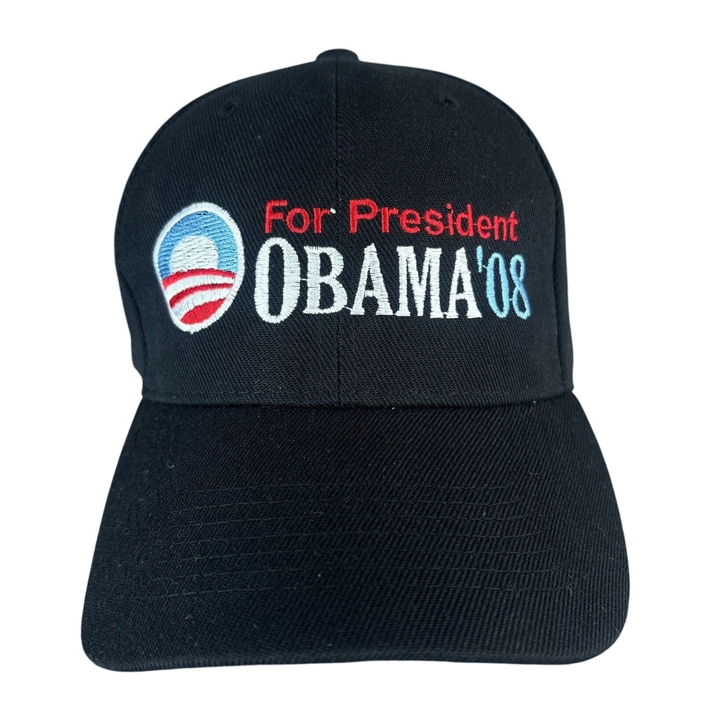 Vintage Obama 08 For President 2008 Campaign Hat One Size Adjustable